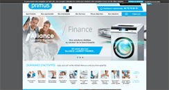 Desktop Screenshot of primuslaundry.fr